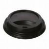 Vāki papīra glāzēm 80mm, 100gb, melni, ar aizveramu snīpīti