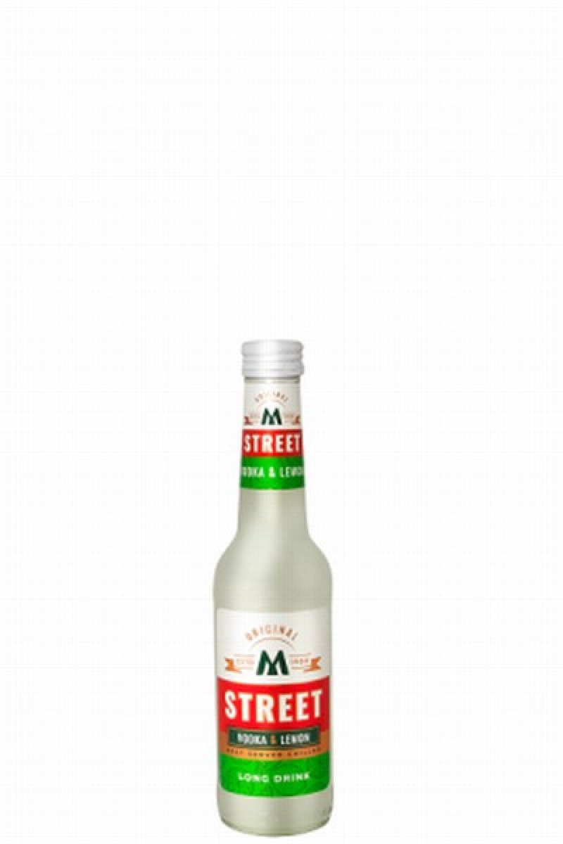 Kokteilis M Street Vodka &Lemon 7.5% 0.275l 1*15 LV
