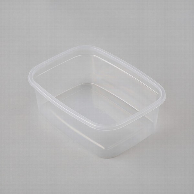 Salāttrauks plastmasas ar vāku 0.500ml(1/500gb.) 139*102*67mm
