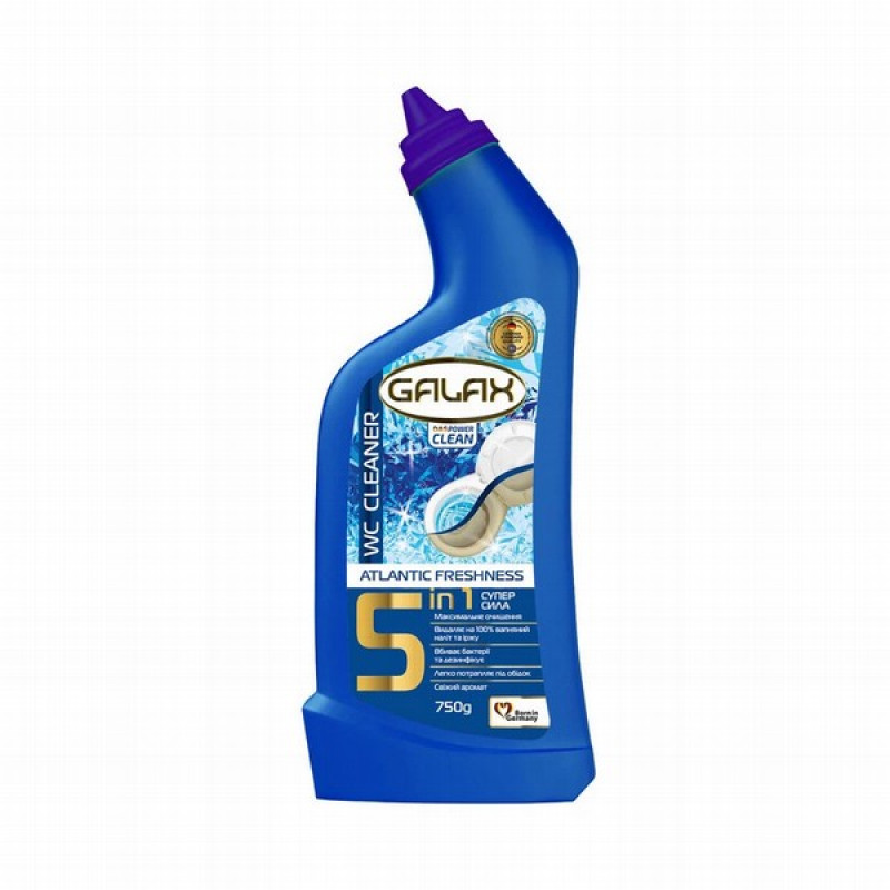 Tualetes tīrīšanas līdzeklis Galax Powerclean Ocean 750ml Ukraina (12.02.28)