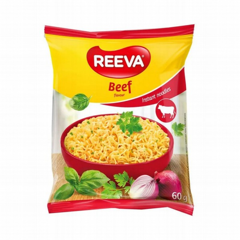 Reeva nūdeles ar liellopa garšu 60g 1/60  (23.06.27)ukraina
