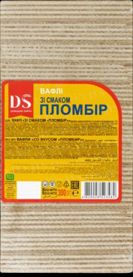 Vafeles ar plombīra garšu 300g (15.01.27) Ukraina