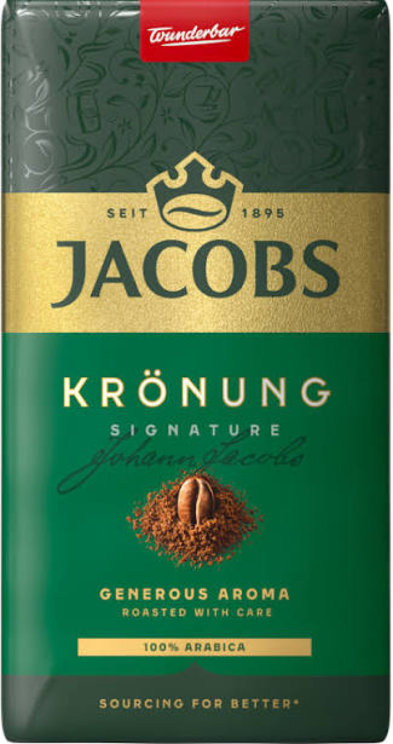 Kafija maltā Jacobs Kronung 500g 1/12 (30.06.2027) Vācija