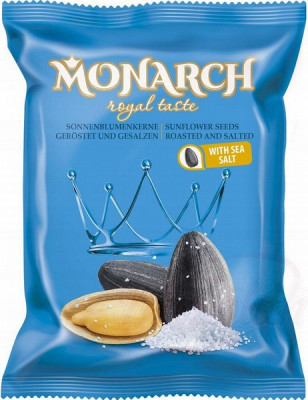 Saulespuķu sēklas Monarh salītās grauzdētas 100g 1/42 (30.07.27) Čehija