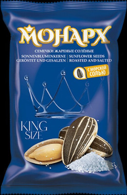 Saulespuķu sēklas Monarh XXL sālītas  100g 1/14 (15.05.27) Čehija
