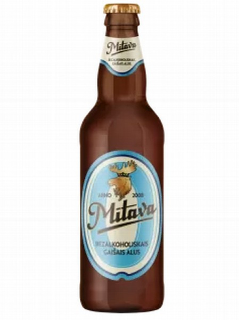 Alus Cēsu Mītava 0% 0.5L Bezalkoholisks DEPOZĪTS 0.10eur 1/20 (02.02.27)  Latvija