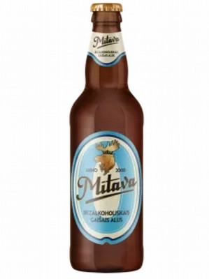 Alus Cēsu Mītava 0% 0.5L Bezalkoholisks DEPOZĪTS 0.10eur 1/20 (02.02.27)  Latvija