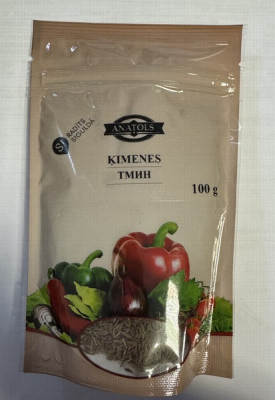 Garšviela Anatols ķimenes 100g 1/20(30.01.2028) Latvija