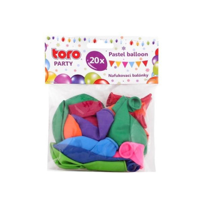  Baloni "Pastel" 20gab 9cm /asorti/ Ķīna
