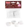 Forma keksa 200gab/Ø2.5cm/24g papīra/balta
