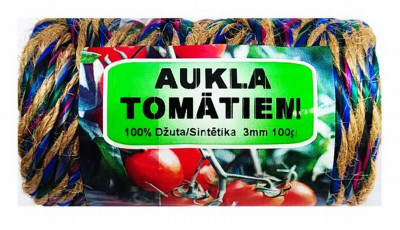 Aukla džuta/sintētika tomātiem 100m/100g Latvija