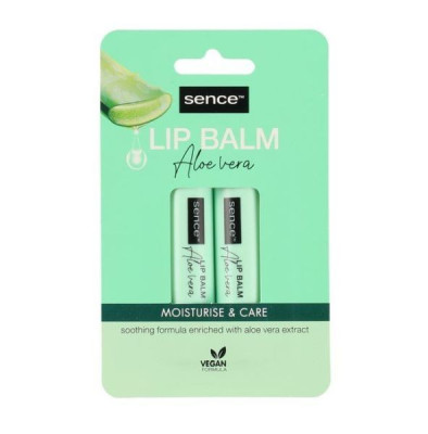 Lūpu balzams 2gabx4.3g Aloe Vera (24/48) Nīderlande