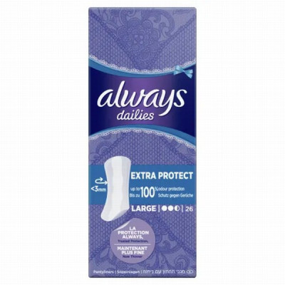 Ikdienas ieliktnīši Always Long 26gb (28.02.27) Vācija