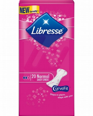 Ikdienas ieliktnīši Libresse Daily normal 20gb (07.01.29)