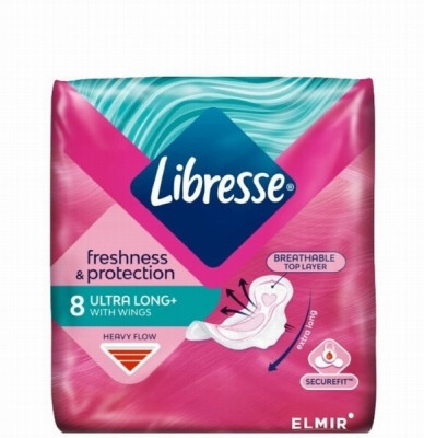Higiēniskās paketes Libresse Invisible 8gb