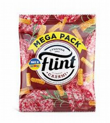 Grauzdiņi Flint Salami 50g 1/30 (12.04.27) Ukraina
