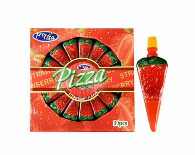 Želejkonfektes Pizza jelly Zemene 50g*30gb (24.10.27) Ķīna