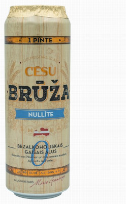Alus Cēsu Brūža nullīte 0.568L 0% (04.02.27)Latvija