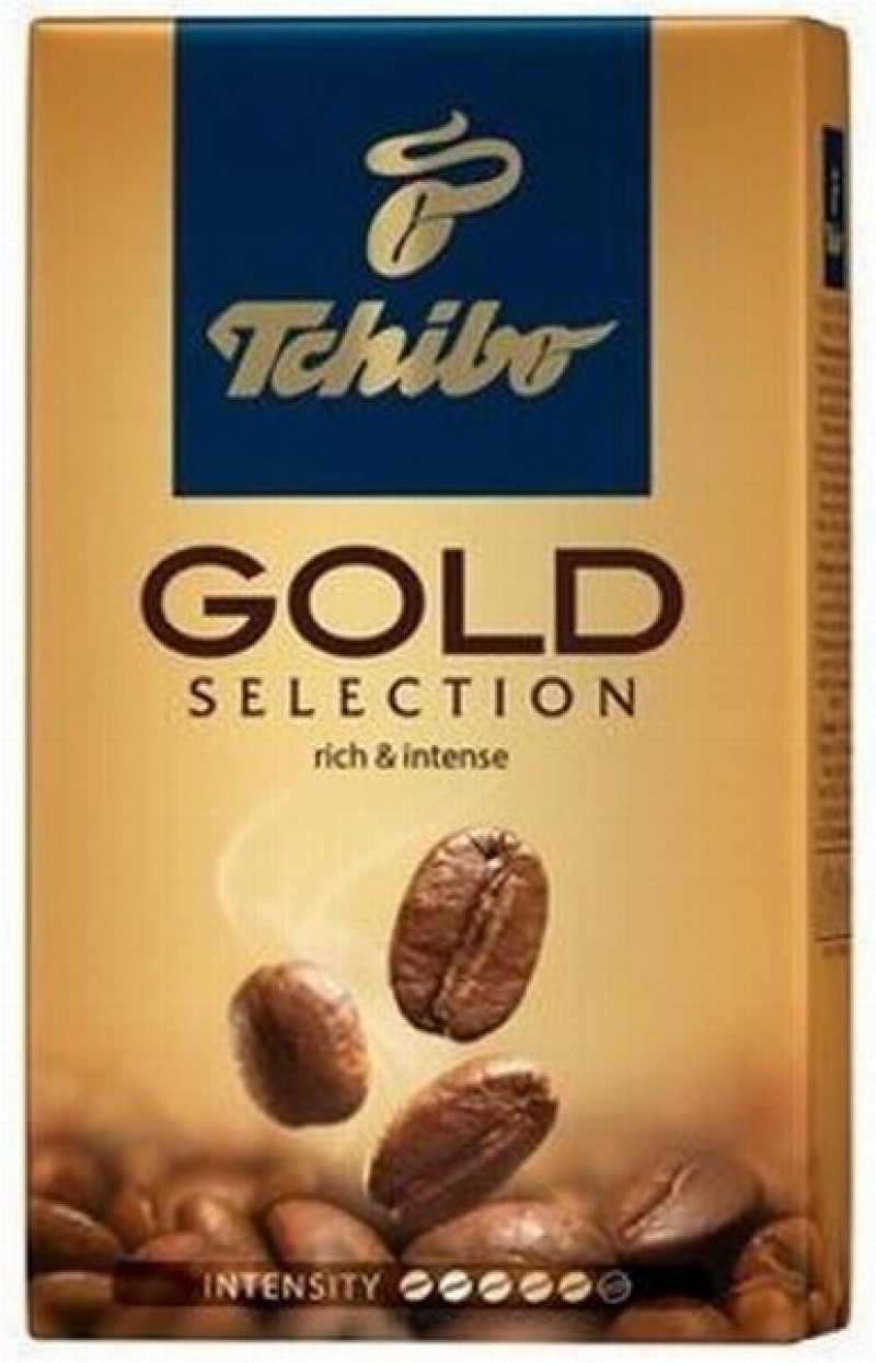 Kafija maltā Tchibo gold selection 250g (14.08.27) Polija