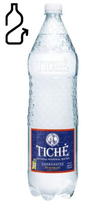 Minerālūdens Tiche gāzēts 1.5L DEPOZĪTS 0.10 eiro 1/6 (01.05.27) Lietuva
