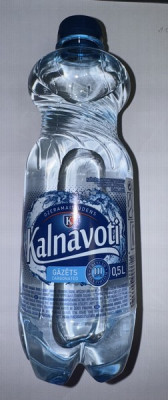Dzeramais ūdens Kalnavoti gāzēts 0.5L DEPOZĪTS 0.10eur 1/12 (05.06.27) Latvija