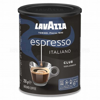 Kafija maltā Lavazza Espresso 250g 1/8 (30.03.27) Itālija