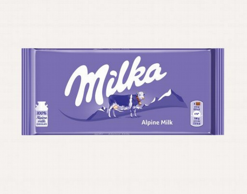Šokolāde Milka no Alpu piena 100g (13.04.27) Vācija