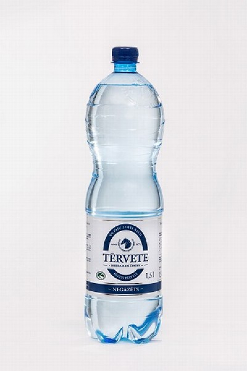 Dzeramais ūdens Tērvete negāzēts 1.5l 1/6 Depozīts 0.10 € (30.07.27) Latvija