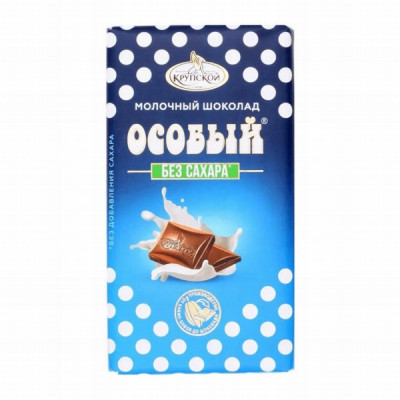 Piena šokolāde Osobyj bez cukura 50g/20 (08.05.26) Krievija
