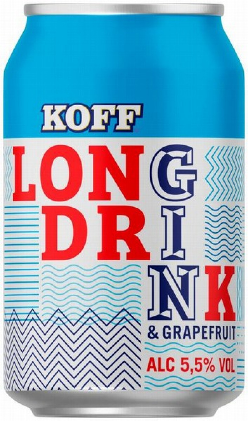 Sidrs KOFF grapefruit 5.5% 0.33l 1/24 (10.05.26) Igaunija