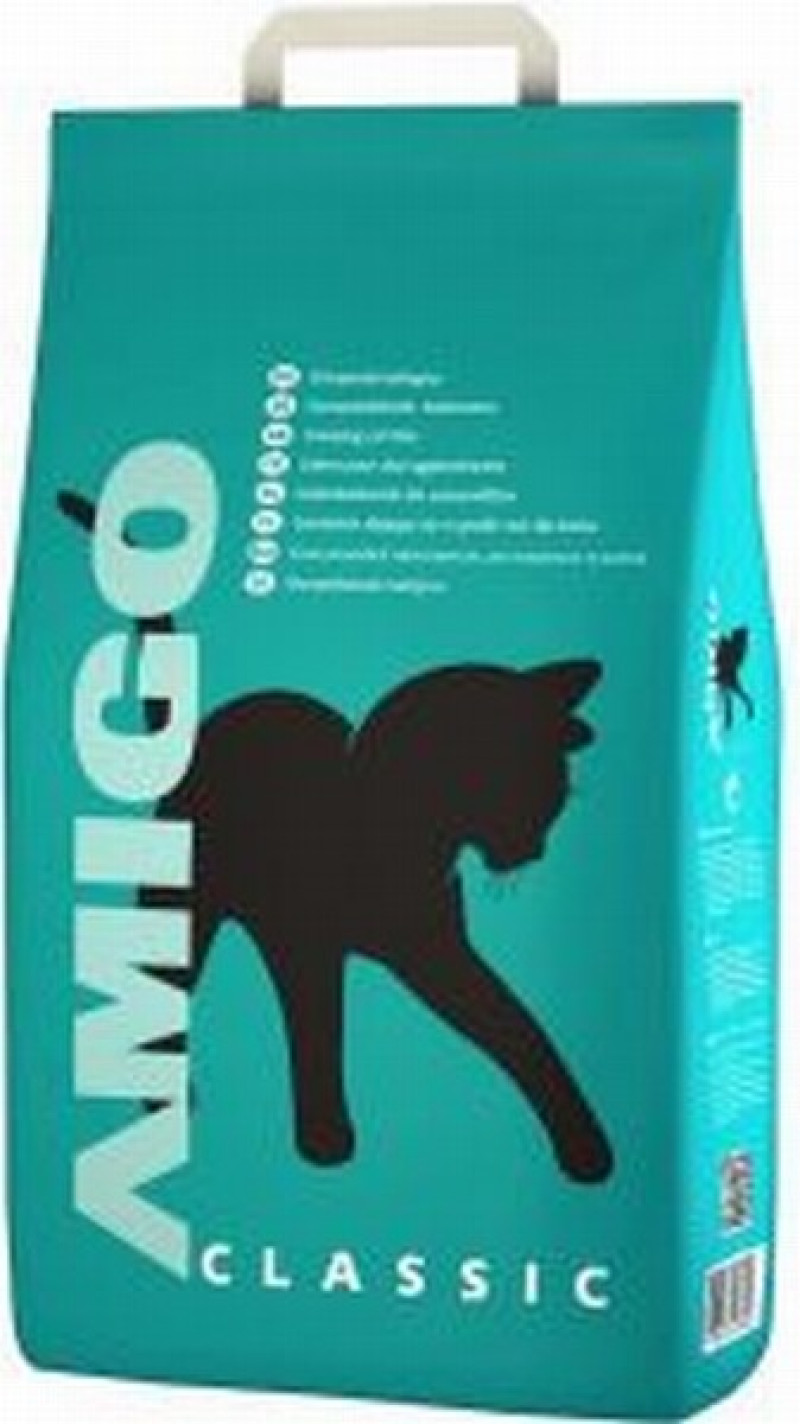 Smiltis kaķu tualetei cementējošas Amigo classic 5kg Dānija
