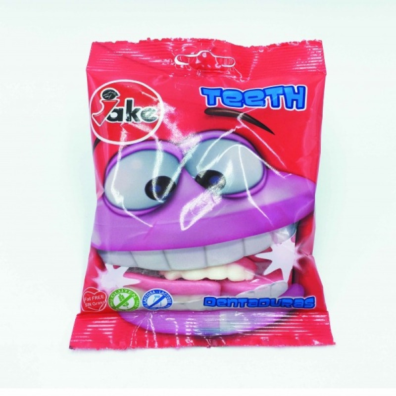 Želejkonfektes Jake Teeth 100g (31.03.27) Eiropas Savienība