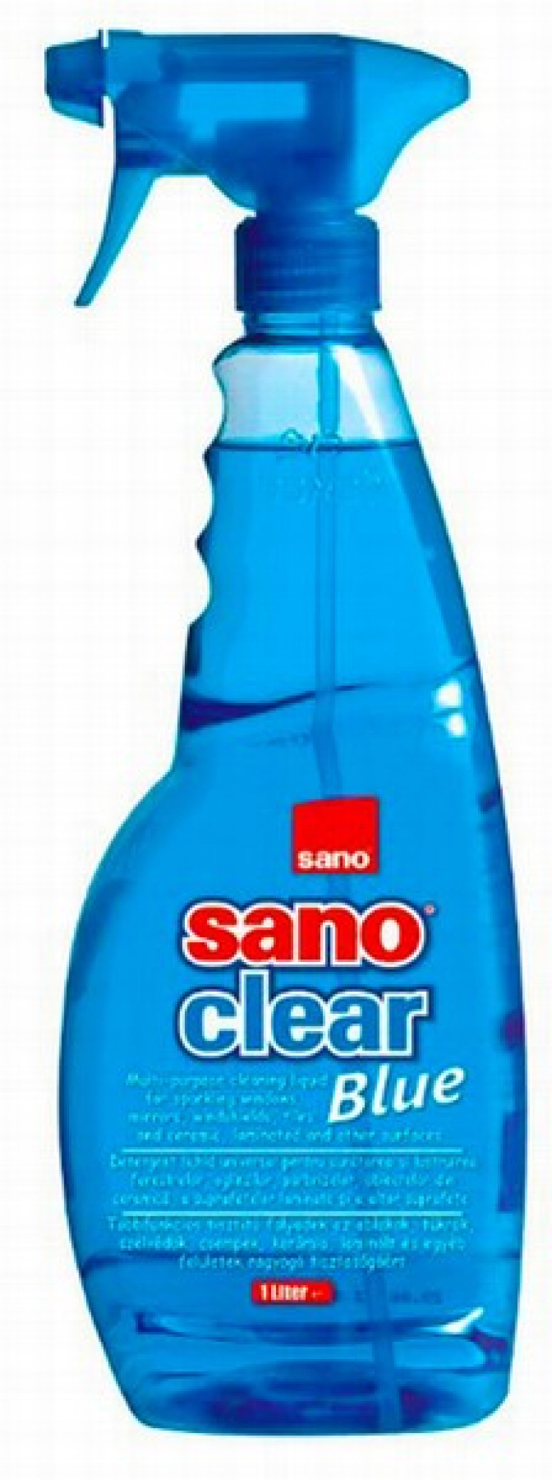 Logu tīrīšanas līdzeklis Sano Sanoclear ar silikonu 1l (04.03.28) Izrēla