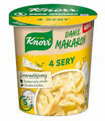 KNORR marakoni četru sieru 66g (02.27) Vācija