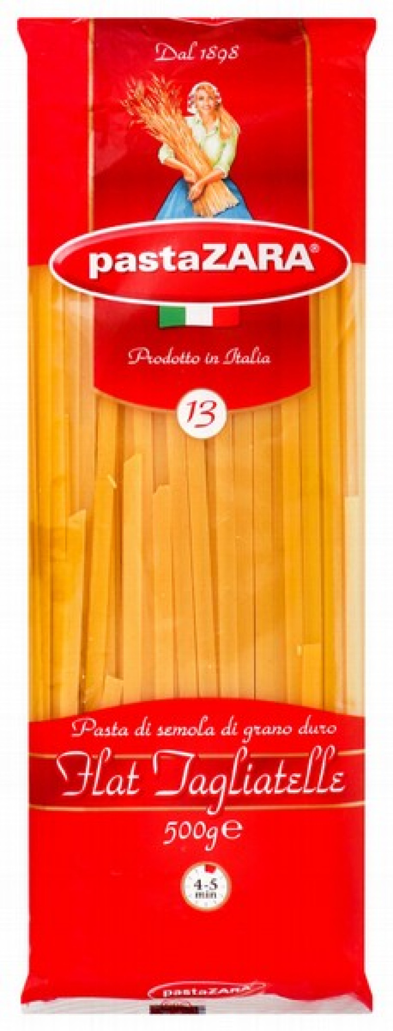 Makaroni Pasta Zara mājas nūdeles 500g Nr.13 (11.06.28) Itālija