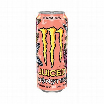 Enerģijas dzēriens Monster Juiced Monarch 0.5L DEPOZĪTS 0.10 eiro 1/24 (06.28) Čehija
