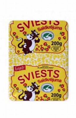 Sviests Krāslavas saldkrējuma 200g (12.11.26)Latvija