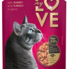 Kaķu konservi My Love ar truša un tītara gaļu maigā mērcē 85g 1/24 (10.02.27) Lietuva