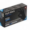 Cimdi Nitrila M izmērs bez pūdera 100gb 0.376kg Style Black (500384MBP-AM)
