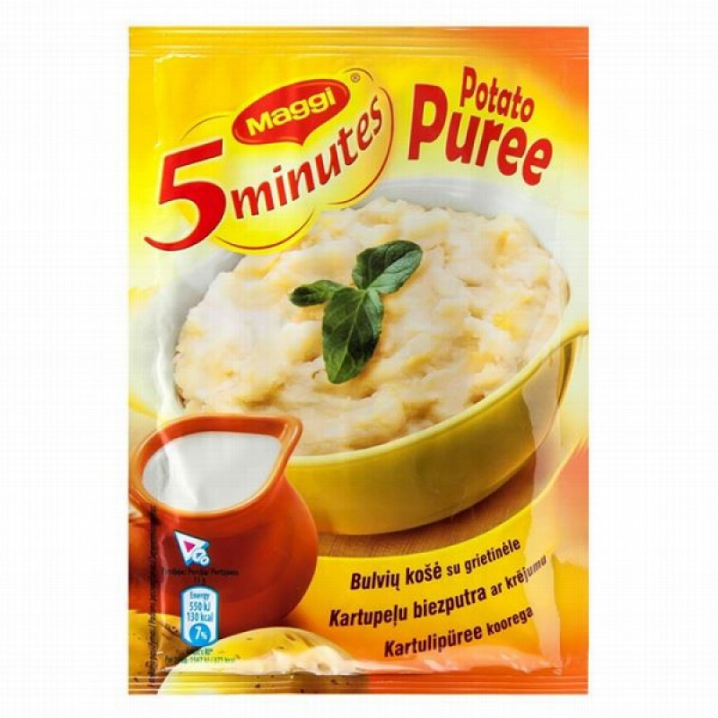 Kartupeļu biezputra Maggi ar krējuma garšu  35g (12.26)Polija