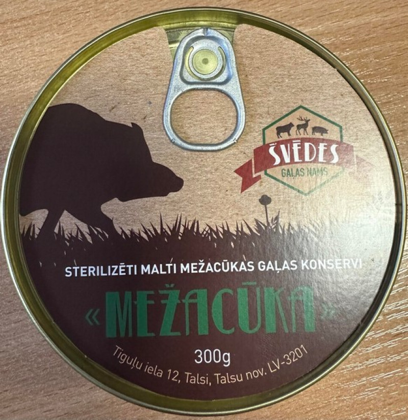 Meža Cūkas gaļa malta 300g  Švēdes (ar attais) 1/48 (14.07.29) Latvija