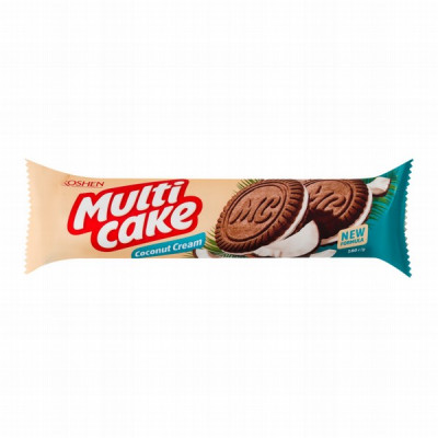 Cepumi Roshen Multicake ar kokosriekstu pildījumu 180g (17.06.27)Ukraina