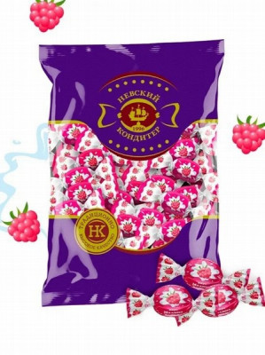 Karameles Malina so slivkami 1kg Ņevskij(07.06.26) Krievija