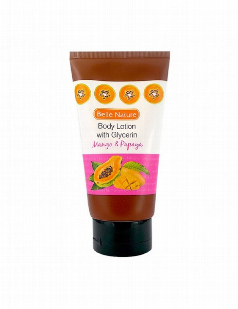 Krēms ķermenim Belle Nature ar mango un papaijas smaržu150ml