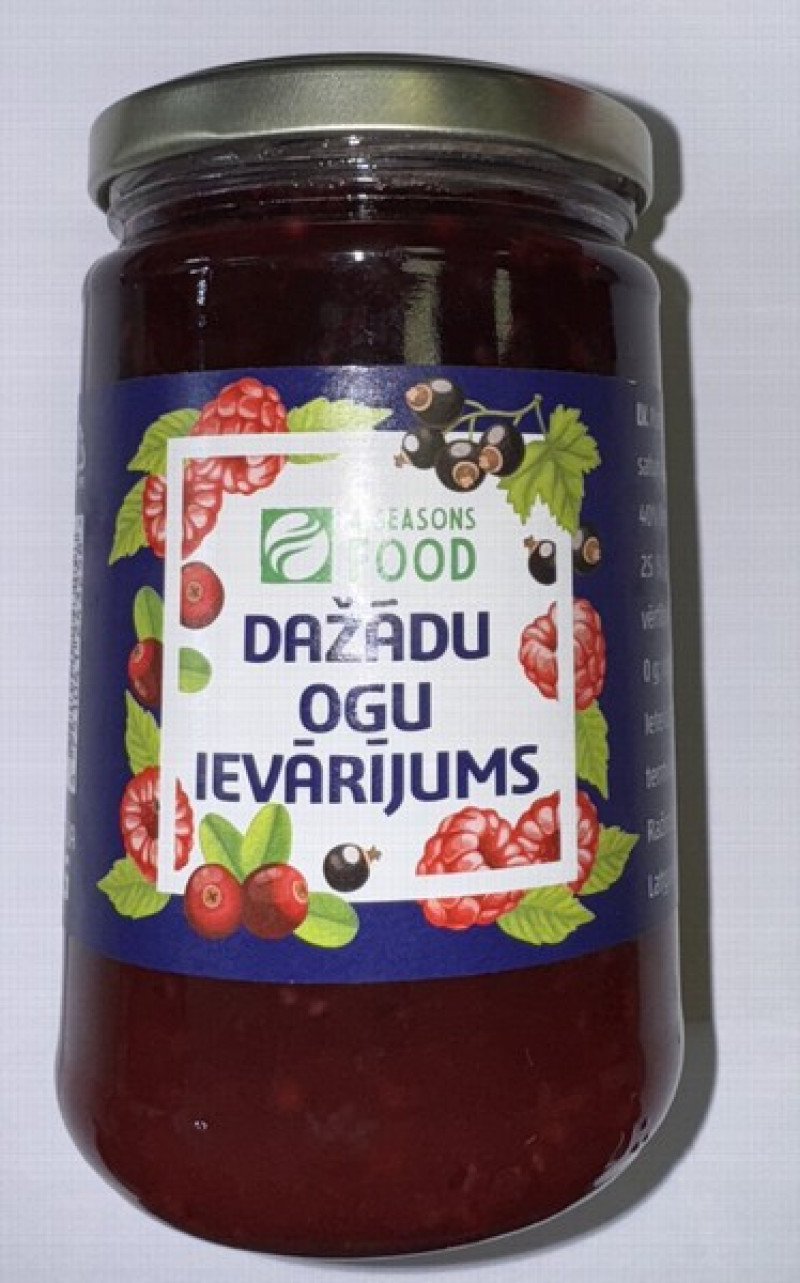 Ievārījums Dažādu ogu 330g 1/12 (02.04.27) Lietuva