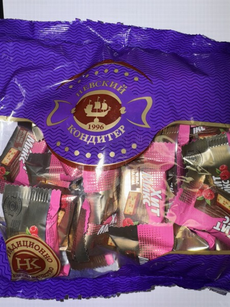 Šokolādes konfektes HitMix 500g 1/6 (25.01.27) Krievija