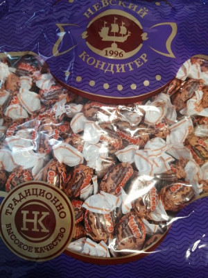 Īrisskonfektes Mileo Šokolādes 1kg (24.03.27)Krievija