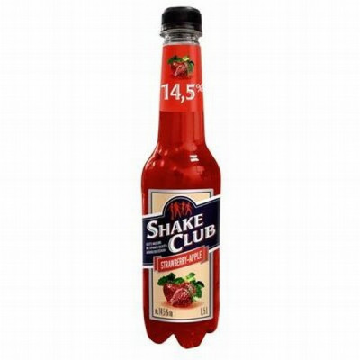 Kokteilis Shake Club Zemene-ābols 0.5L 14% 1/12 DEPOZĪTS 0.10 eiro Lietuva
