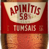 Alus Aldara Apinītis Tumšais 5.8% 1L DEPOZĪTS 0.10eur 1/6 (08.01.27) Latvija