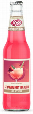 Kokteilis Kiss strawberry Daiquiri 4.7% 0.33L DEPOZĪTS 0.10eur 1/6 (18.03.27) Igaunija